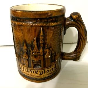 Walt Disney Disneyland Faux Wood Coffee mug